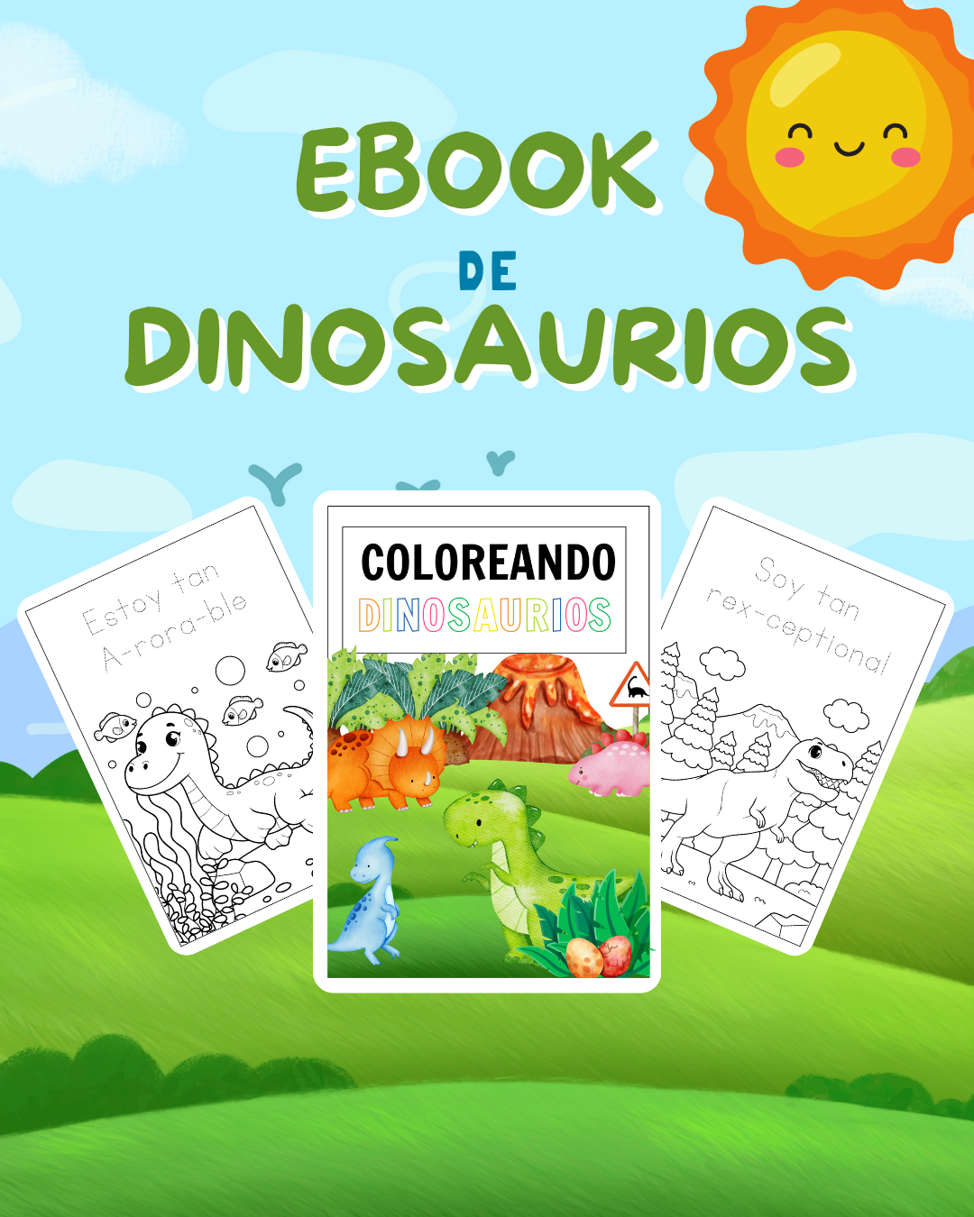 Colorando Dinosaurios