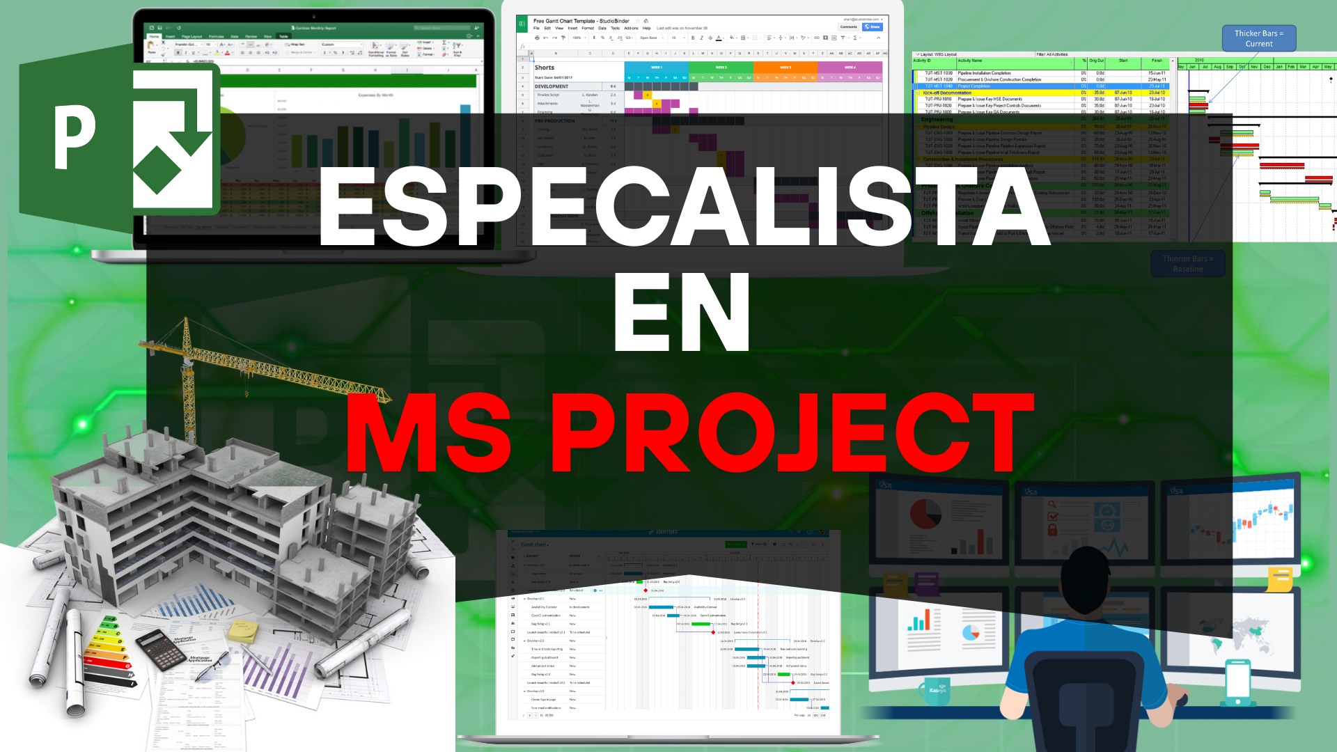 Especialista en MS PROJECT