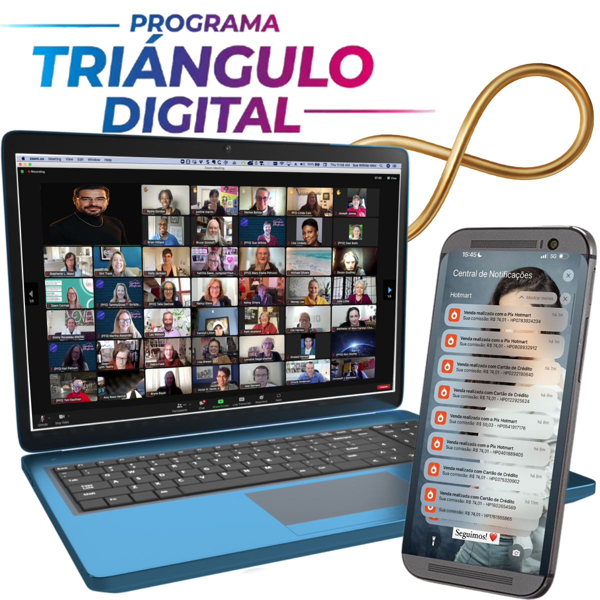 Programa Triángulo Digital 5D: Negocio Digital en Piloto Automático