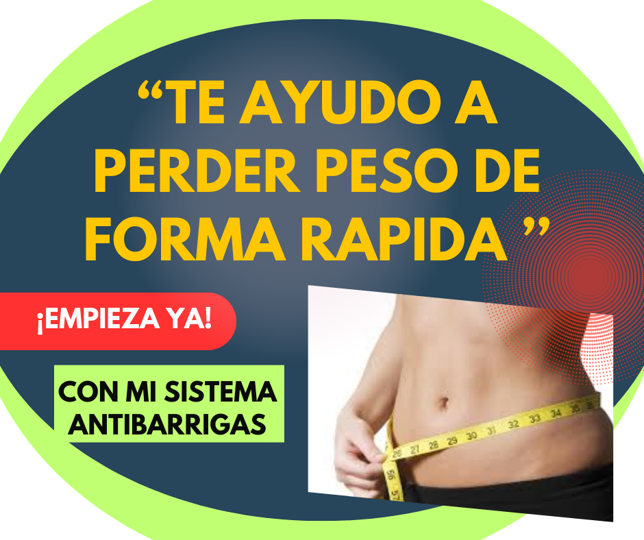 PIERDE PESO EN POCOS DIAS con 
