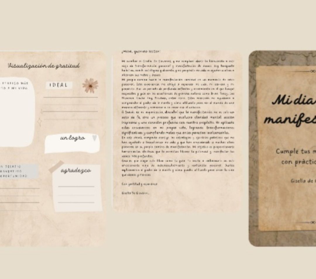 Mi diario de manifestación: cumple tus metas y deseos con prácticas efectivas
