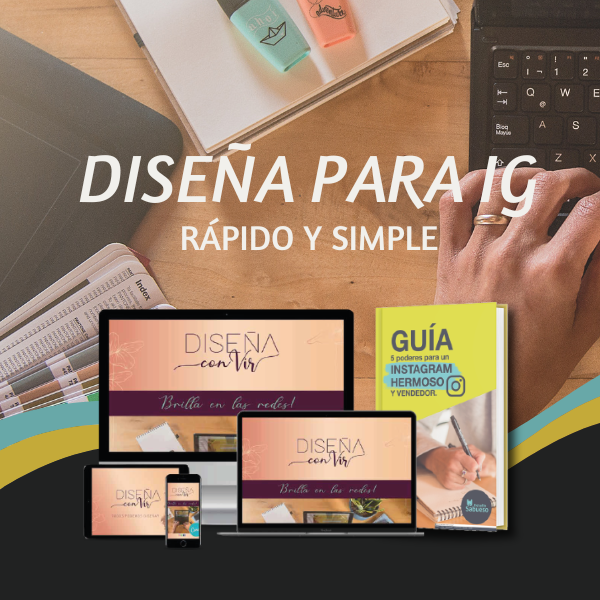 Diseña para Instagram rápido y simple.