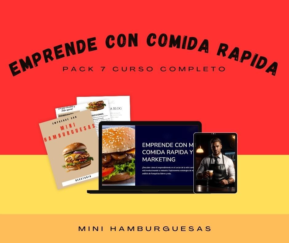 Emprende con Mini Hamburguesas: Sabor y Éxito