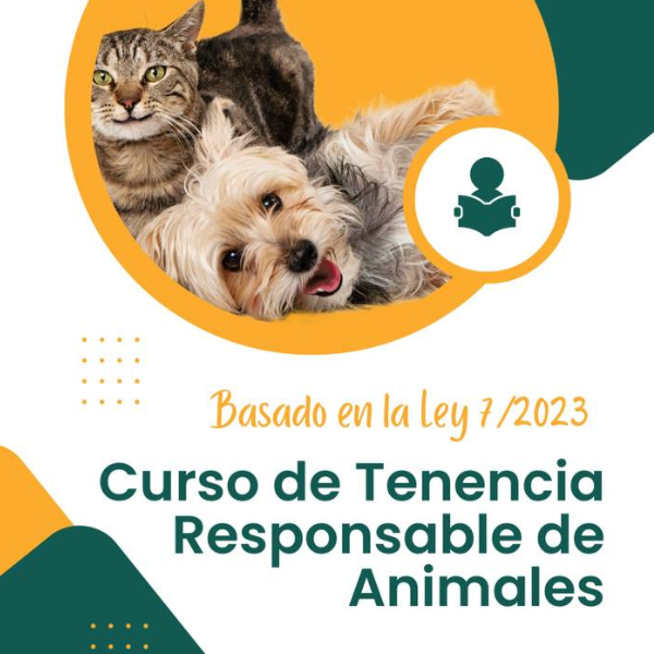 Ebook Curso de Tenencia Responsable de Animales Ley 07/2023