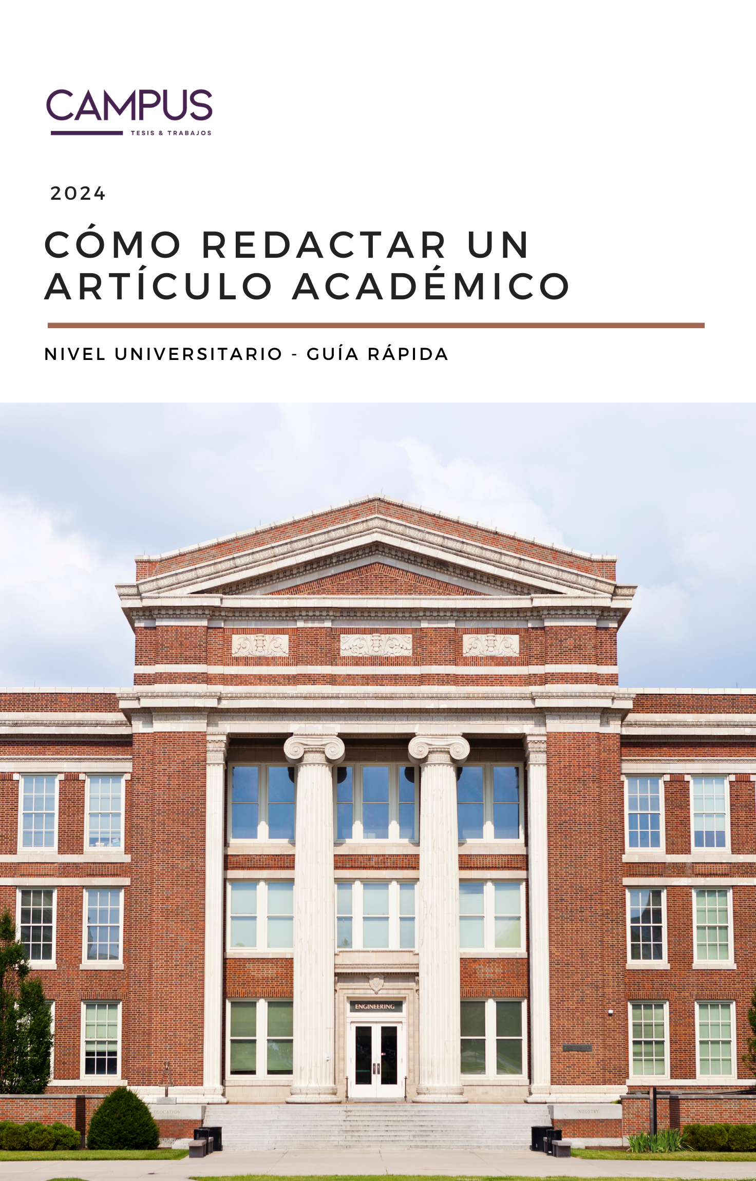 Cómo redactar un artículo académico - Nivel Universitario