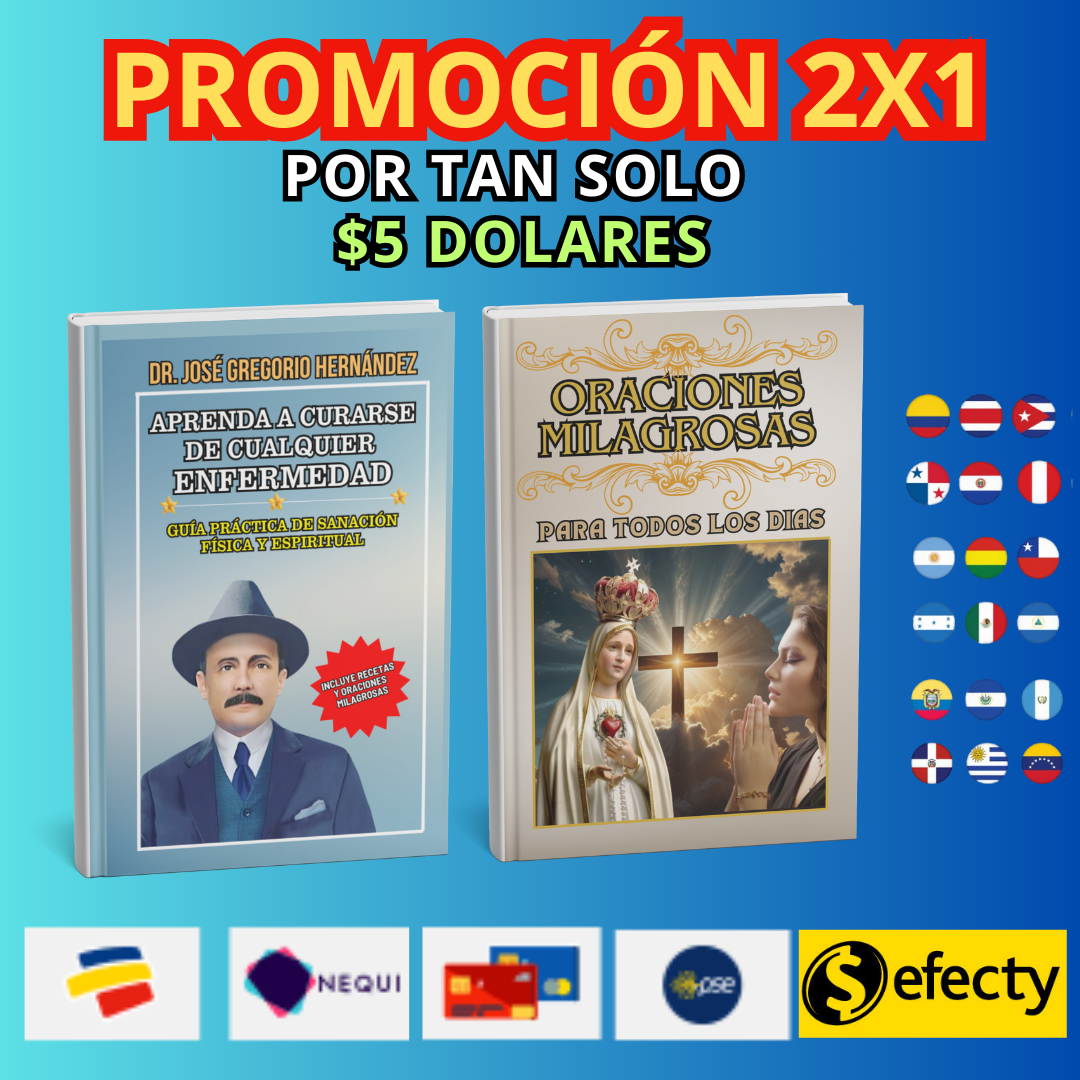 E-BOOK APRENDA A CURARSE DE CUALQUIER ENFERMEDAD Y LIBRO DE ORACIONES