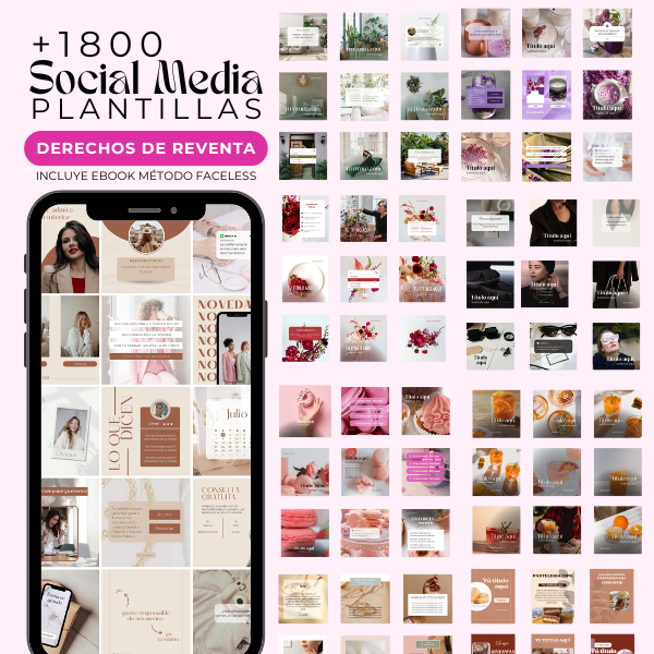 Mega pack plantillas Canva MRR