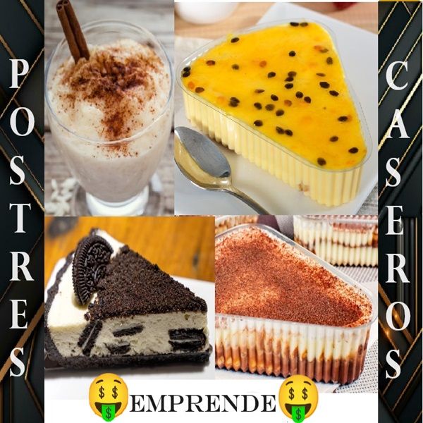 Postres caseros para emprender