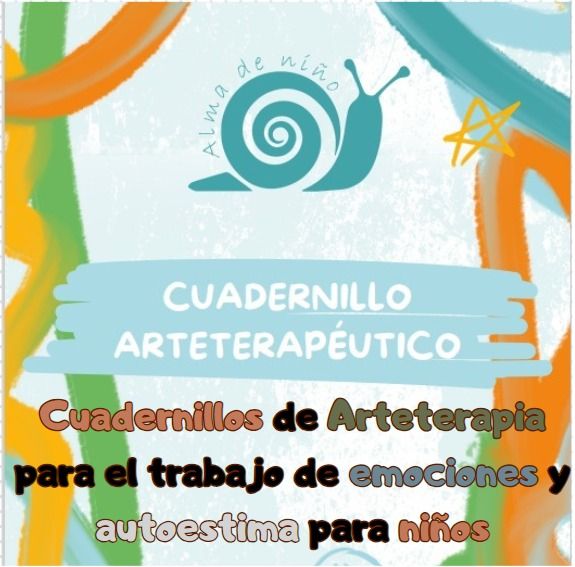 Cuadernillos de arteterapia para el trabajo de emociones y autoestima para niños