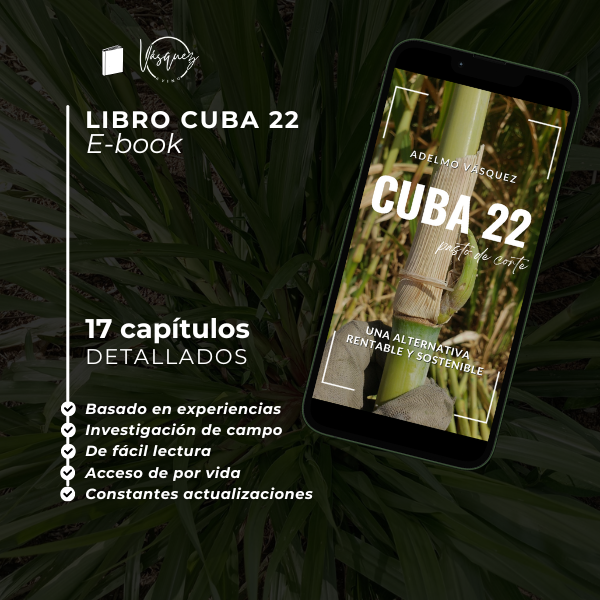 Cuba 22: Forraje de corte, sostenible y sustentable y 5 libros de Agricultura