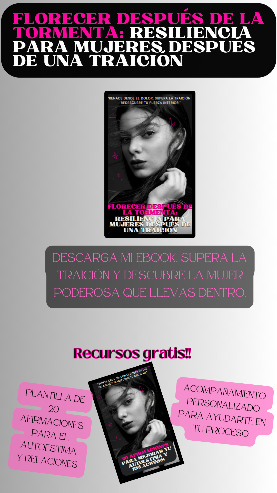 FLORECER DESPUÉS DE LA TORMENTA: RESILENCIA PARA MUJERES DESPUÉS DE UNA TRAICIÓN