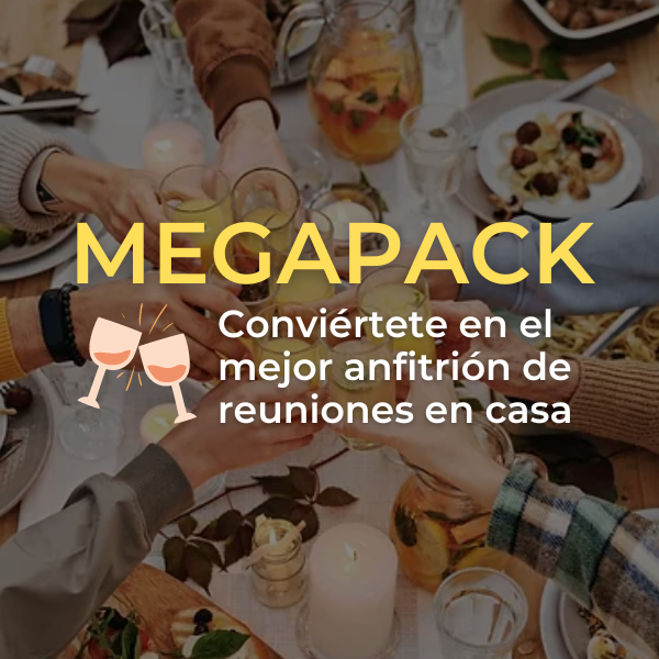 Megapack - Conviértete en el mejor anfitrión de reuniones en casa