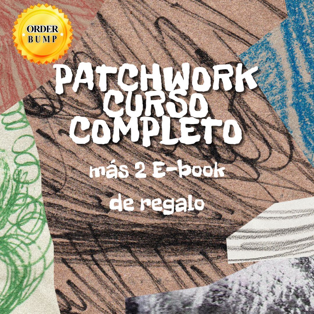 Patchwork curso completo más 2 E-book de regalo