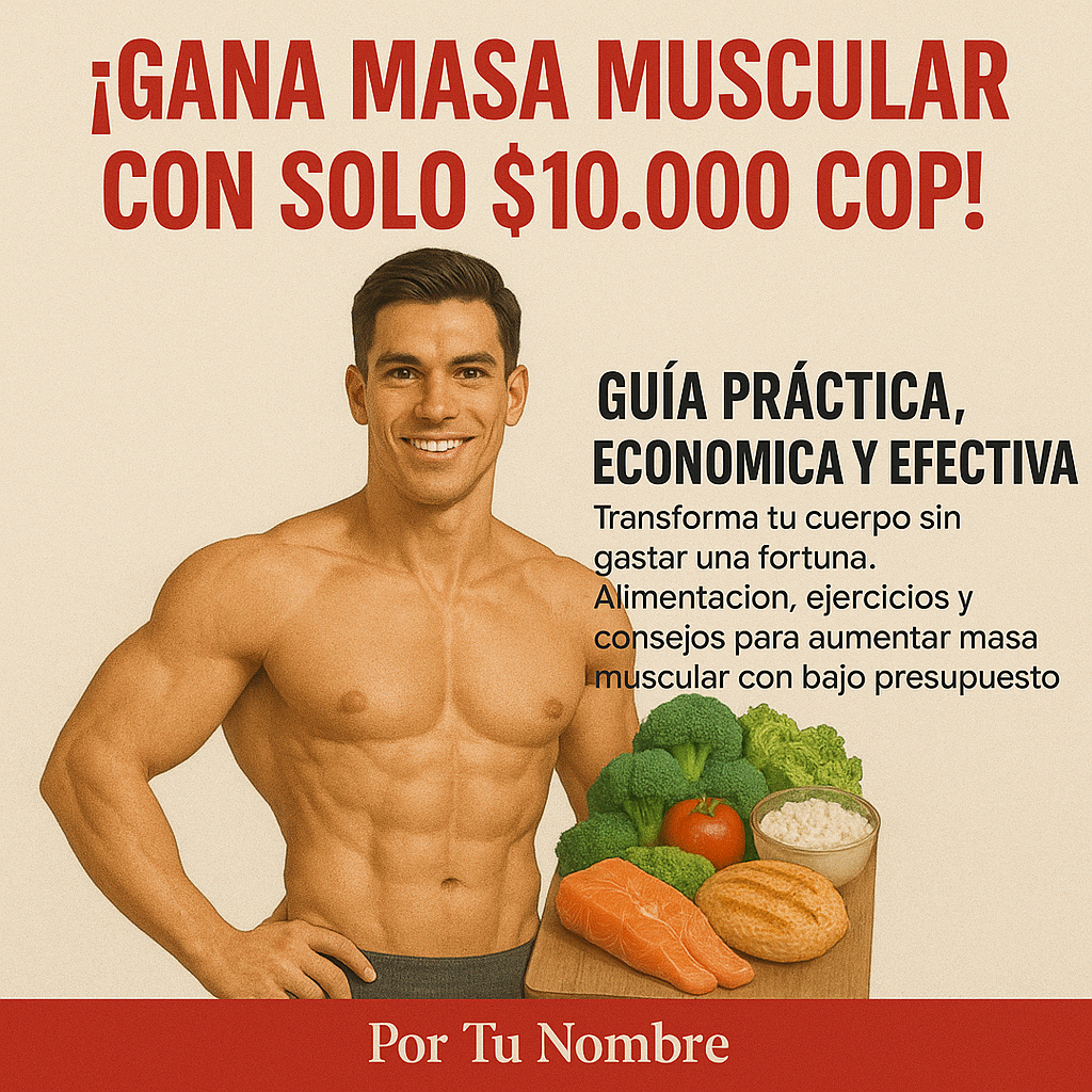 ganancia de masa muscular