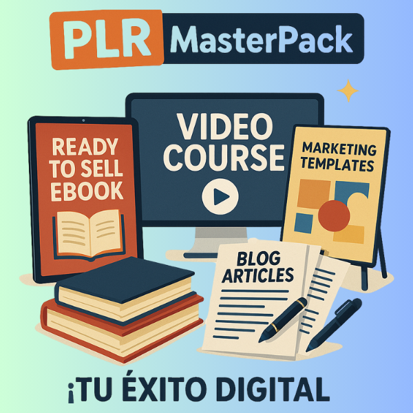 PLR MasterPack: Todo lo que Necesitas para Emprender