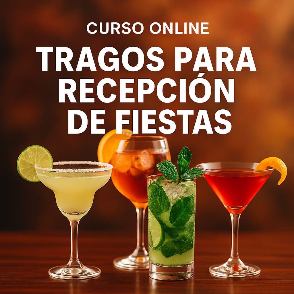 Tragos para recepción de fiestas